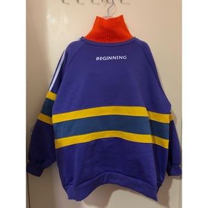 Purple oversized jumper
